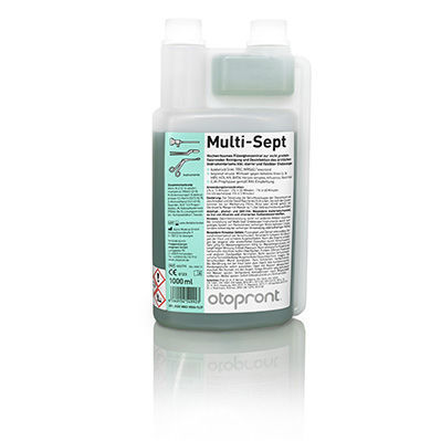 Detergente liquido - Multi-Sept - Otopront - 1000 ml / per strumenti medici / per endoscopi