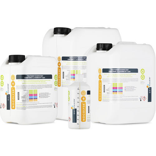Disinfettante per pavimenti e altre superfici - Nocolyse+ - OXY'PHARM - liquido / 5000 ml / 1000 ml