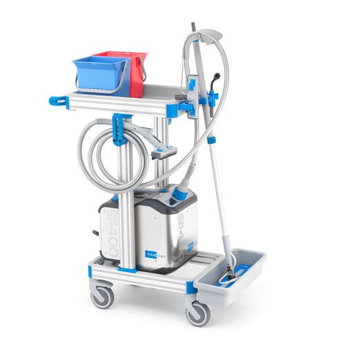 Sistema di pulizia e disinfezione per dispositivi medici - SP400 - OXY'PHARM - a vapore / compatto / automatizzato