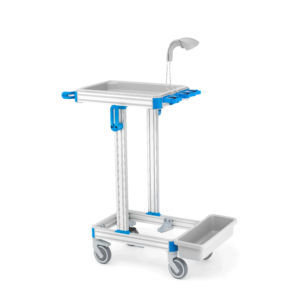 Carrello medico - OXY'PHARM - di pulizia / con ripiano / mobile