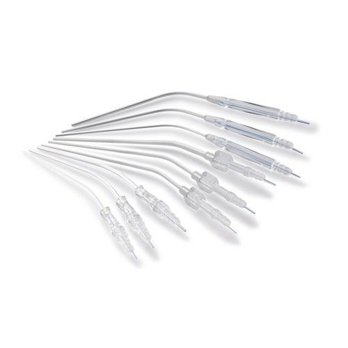 Cannula di aspirazione - Pacific Hospital Supply  - di Frazier / curva / graduata