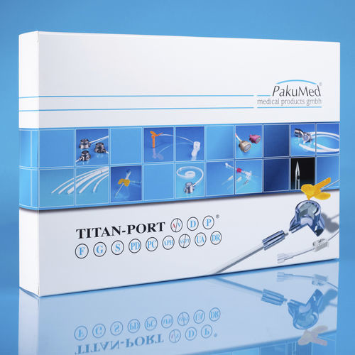 Port-a-cath venoso - 111248 G-SET  - PakuMed Medical Products - monolume / in titanio