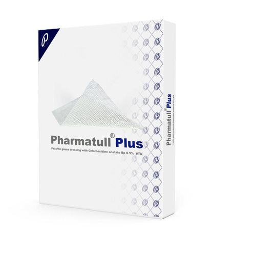 Pezzo di garza in cotone - Pharmatull Plus&reg; - Pharmaplast - non aderente / antimicrobico