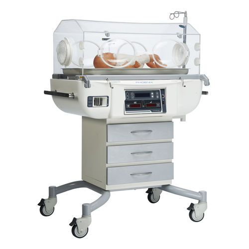 Incubatrice neonatale con rotelle - INC 100  - Phoenix Medical Systems  - ad altezza regolabile / Trendelenburg