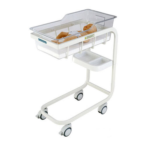 Culla pediatrica con rotelle - BAS 101 - Phoenix Medical Systems  - trasparente