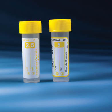 Provetta per prelievi da laboratorio - BCS-series - PLASTI LAB - a fondo piatto / in polipropilene / per prelievo campioni
