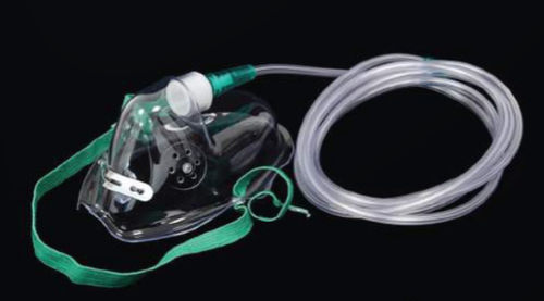 Maschera per anestesia in PVC - 130 103  - Plasti-med - monouso
