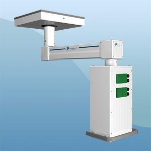 Braccio di distribuzione a soffitto - 225 series - Pneumatik Berlin - per endoscopia / per sala operatoria / articolato