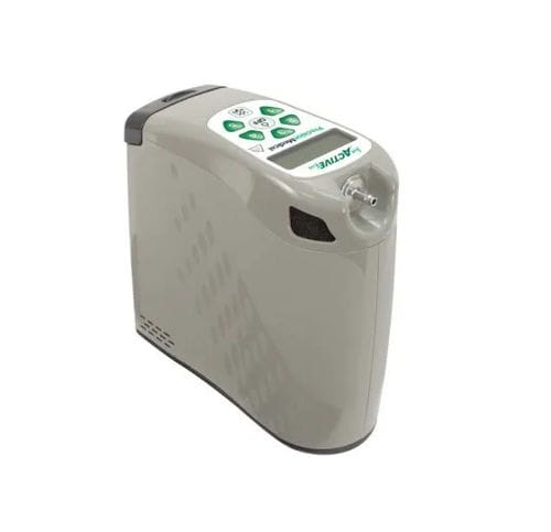 Concentratore di ossigeno per cure domiciliari - Live Active Five®  - Precision Medical - portatile / VPSA