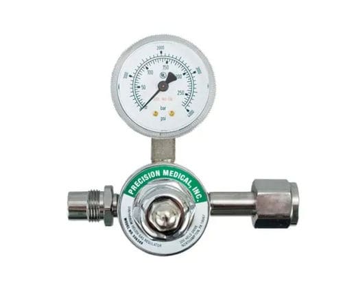 Regolatore di pressione di ossigeno - Heliox  - Precision Medical - di elio / monostadio
