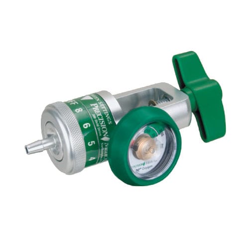Regolatore di pressione di ossigeno - EasyDial - Precision Medical - medico / monostadio / portata regolabile