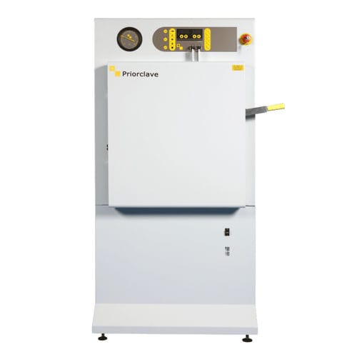 Autoclave da laboratorio - EH320-BASE - Priorclave - a vapore / a carico frontale / controllato tramite microprocessore