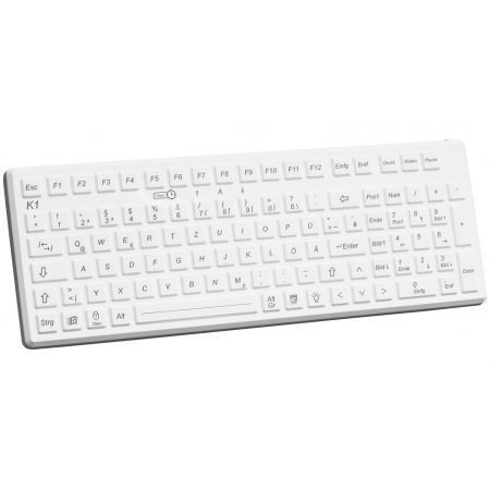 Tastiera medicale con tastierino numerico - K1-MED-BL - EVO BOARDS - lavabile / USB / con retroilluminazione LED