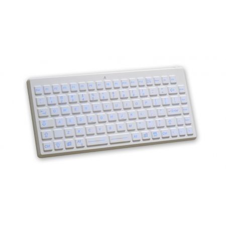 Tastiera medicale con tastierino numerico - K2-MED-BL - EVO BOARDS - lavabile / disinfettabile / USB