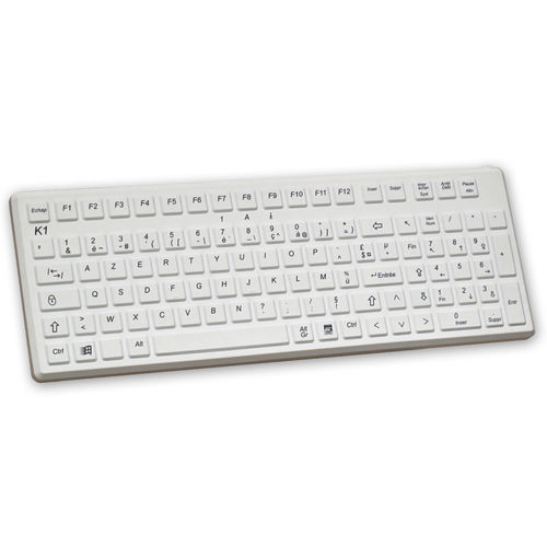 Tastiera medicale con tastierino numerico - K1-MED - EVO BOARDS - lavabile / disinfettabile / USB