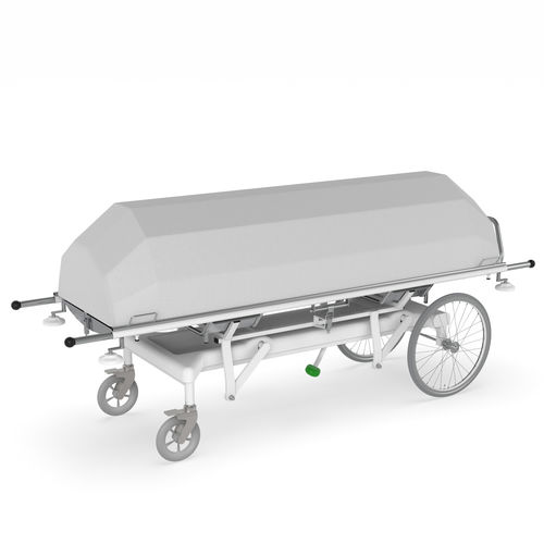 Barella con carrello da trasporto - CHARON - PROMA REHA - manuale / ad altezza regolabile