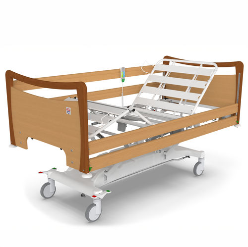 Letto per lungodegenza - DOMEO E - PROMA REHA - elettrico / ad altezza regolabile / Trendelenburg