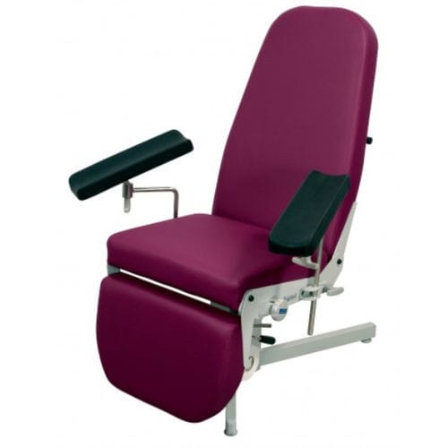 Poltrona per prelievo di sangue elettrica - 2571 - Promotal - ad altezza regolabile / con poggiagambe / a 3 sezioni
