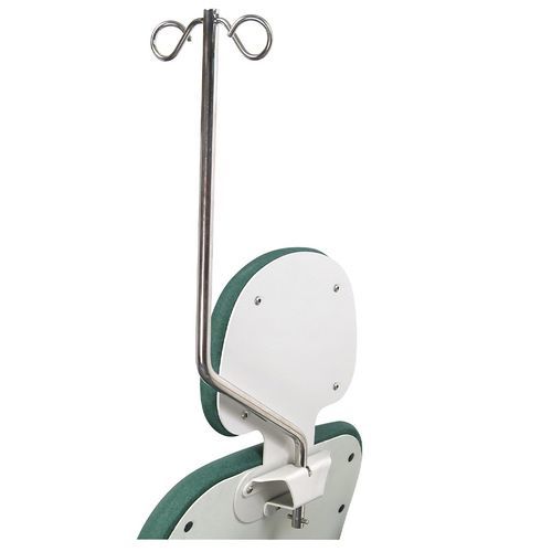 Asta portaflebo su guida di scorrimento - 30148-10 - Promotal - 2 ganci