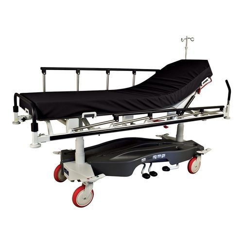Barella con carrello di trasferimento - ELINEO - Promotal - idraulica / ad altezza regolabile / con schienale regolabile