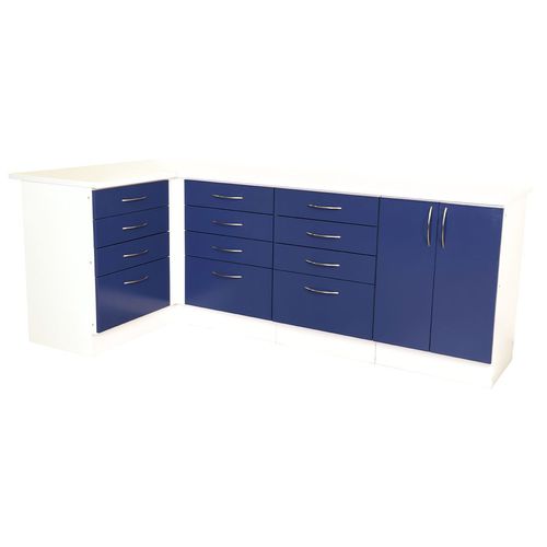 Armadio d'angolo - CORx-  SERIES - Promotal - per ospedale / con sportello / con cassetti