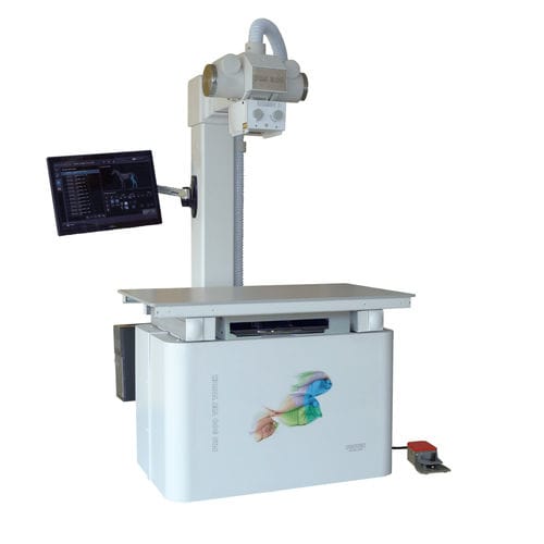Sistema di radiografia veterinaria digitale - PRS 300 VET TOUCH - PROTEC - analogico / con tavolo