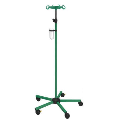 Asta portaflebo pediatrica - I-N91121 - provita medical - con rotelle / 4 ganci / per letto