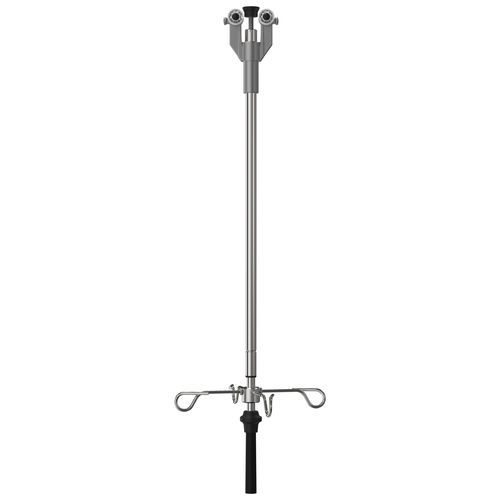 Asta portaflebo su guida di scorrimento - I1022252 - provita medical - a soffitto / 4 ganci / in acciaio inossidabile