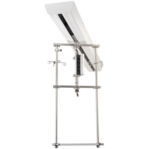 Sistema di aste portaflebo a soffitto - D425000A - provita medical - 8 ganci / in acciaio inossidabile / in alluminio