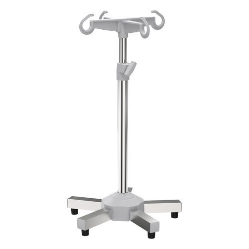 Asta portaflebo con rotelle - I4440002 - provita medical - 4 ganci / in acciaio inossidabile / ad altezza regolabile