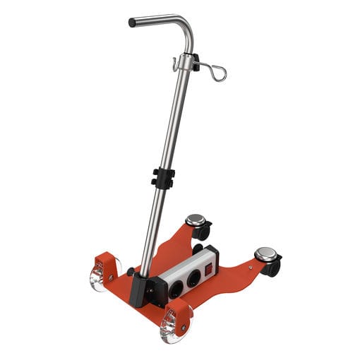 Carrello medico - ANTON - provita medical - per accessori da tavolo operatorio / di trasporto / elevabile