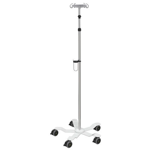 Asta portaflebo con rotelle - I-L11112 - provita medical - 4 ganci / ad altezza regolabile / telescopica