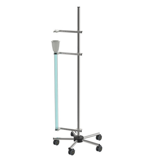 Supporto per sonda - T-W05040 - provita medical - di disinfezione / con rotelle / in acciaio inossidabile