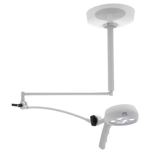 Lampada da visita a LED - L125080A  - provita medical - a soffitto / con impugnatura / ad altezza regolabile