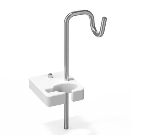 Supporto per endoscopio - Simple-Fix - provita medical - di disinfezione / di stoccaggio / montato su barra