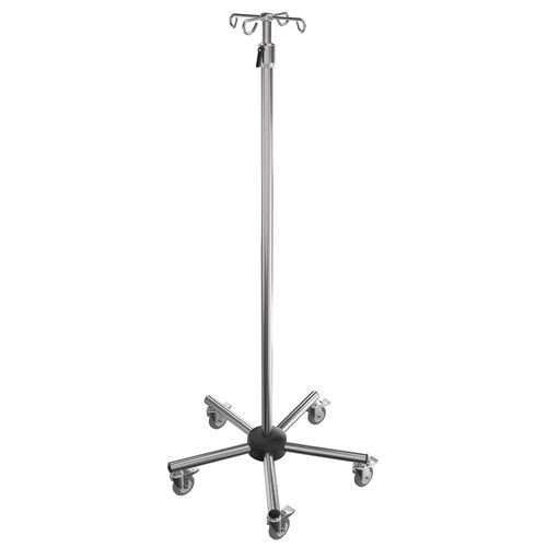Asta portaflebo con rotelle - I-PRE013 - provita medical - 4 ganci / in acciaio inossidabile / ad altezza regolabile