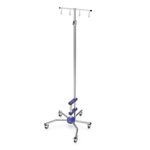 Asta portaflebo con rotelle - I-PRE100 - provita medical - 4 ganci / in acciaio inossidabile / in alluminio