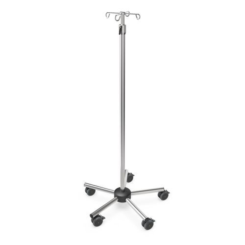 Asta portaflebo con rotelle - I-PRE003 - provita medical - 4 ganci / in acciaio inossidabile / ad altezza regolabile