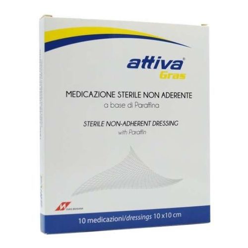 Cerotto per scottature in cotone - GAZ100 - PVS - sterile / non aderente