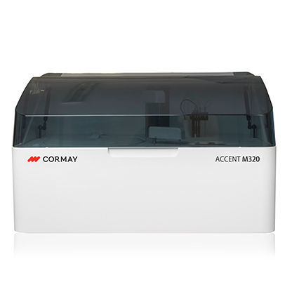 Analizzatore biochimico automatico - ACCENT M320  - Cormay Diagnostics - da banco / con ISE / di siero