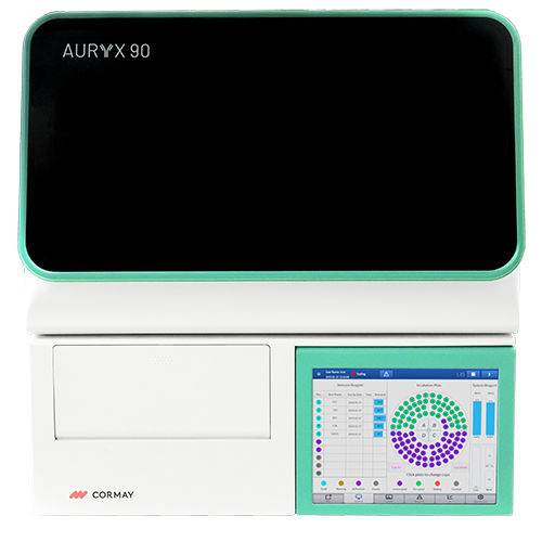 Analizzatore immunologico interamente automatizzato - AURYX 90 - Cormay Diagnostics - per diagnosi clinica / a chemiluminescenza / di siero