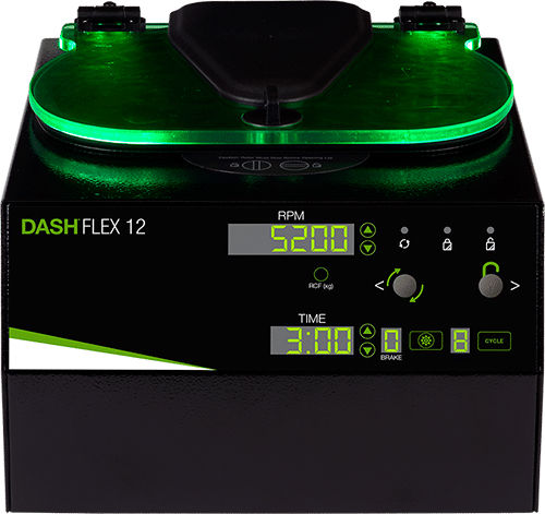 Centrifuga da laboratorio - DASH Flex 12 - Drucker Diagnostics - multifunzione / di sangue / da banco