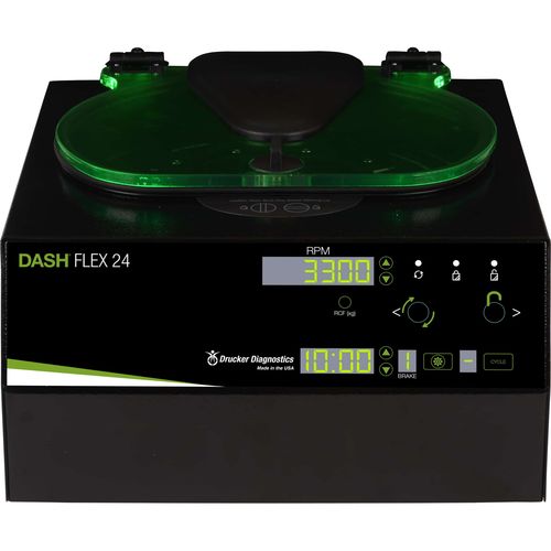Centrifuga da laboratorio - DASH Flex 24 - Drucker Diagnostics - multifunzione / di sangue / da banco