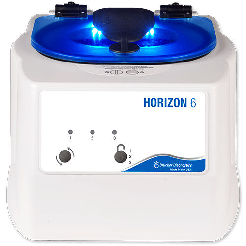 Centrifuga da laboratorio - HORIZON 6 - Drucker Diagnostics - multifunzione / di sangue / da banco