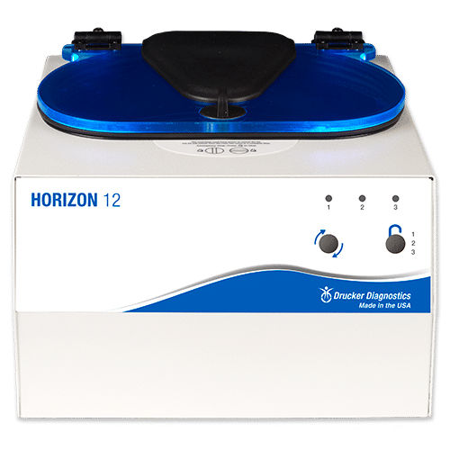 Centrifuga da laboratorio - HORIZON 12 - Drucker Diagnostics - multifunzione / di sangue / da banco