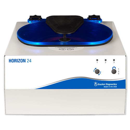 Centrifuga da laboratorio - HORIZON 24 - Drucker Diagnostics - multifunzione / di sangue / da banco