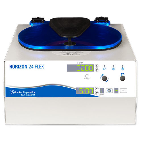 Centrifuga da laboratorio - HORIZON 24 Flex - Drucker Diagnostics - multifunzione / di sangue / da banco