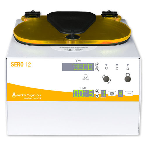 Centrifuga da laboratorio - SERO 12 - Drucker Diagnostics - per emoteca / lavacellule / di sangue