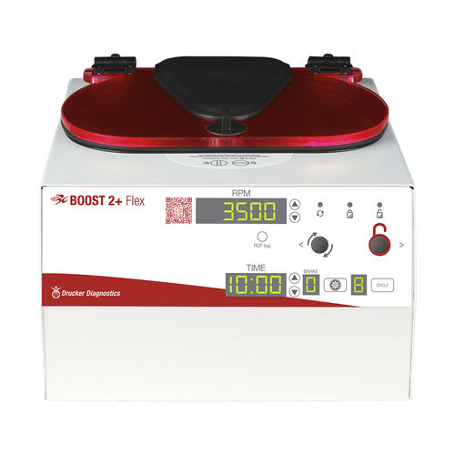 Centrifuga da laboratorio - BOOST 2+ Flex - Drucker Diagnostics - multifunzione / di sangue / da banco