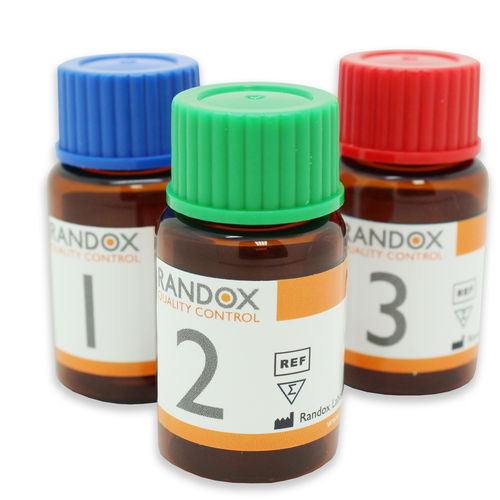 Reagente in soluzione - LE5016  - Randox Laboratories - di controllo qualità / di campioni di sangue / liofilizzato